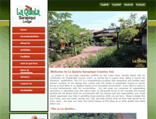 Tablet Screenshot of laquintasarapiqui.com